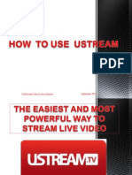 Jesusita - Soriano - How To Use Ustream
