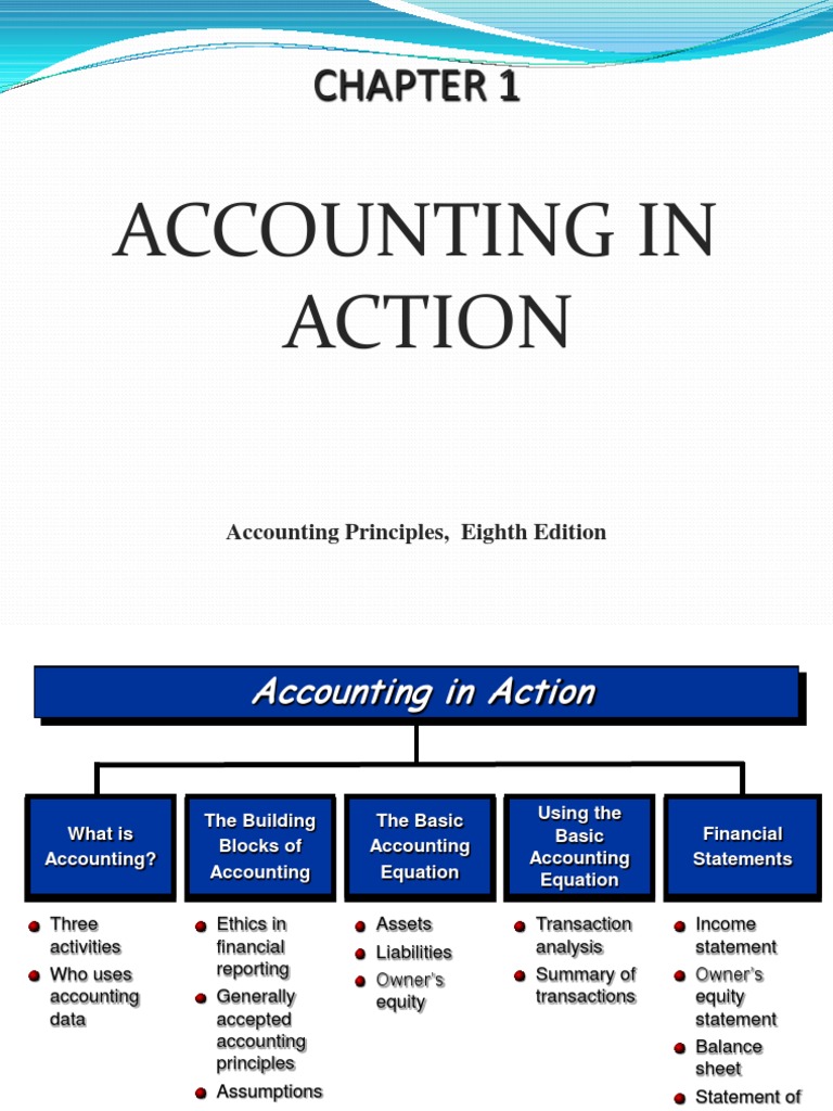Chapter - 1 Accounting in Action | PDF | Equity (Finance) | Accounting