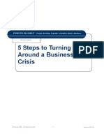 Five Steps To Turning Around A Business in Crisis
