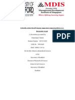 Critically Review the p53 Tumour Suppressor Response Pathway as a Therapeutic Target