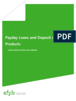 201304 Cfpb Payday Dap Whitepaper