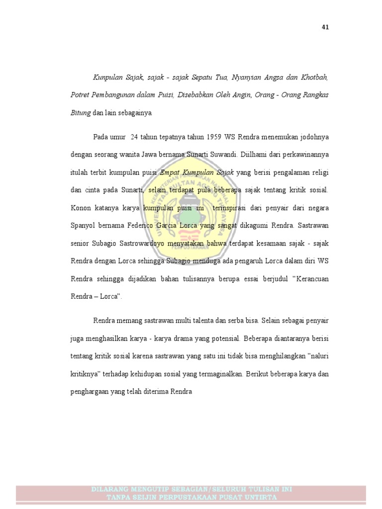 Puisi Dengan Tema Kritik Sosial Kumpulan Puisi