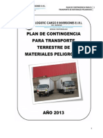 Ejemplo Plan de Contingencia 2013