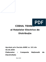 Codul Tehnic Al Reelelor Electrice de Distribuie