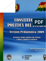 Constitución Política Del Estado - Incorpora Nombre Jurídico Por Artículo e Índices Alfabético Temáticos