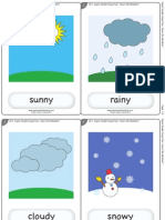 Sunny Rainy: © Super Simple Learning 2012 © Super Simple Learning 2012