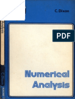 Dixon NumericalAnalysis