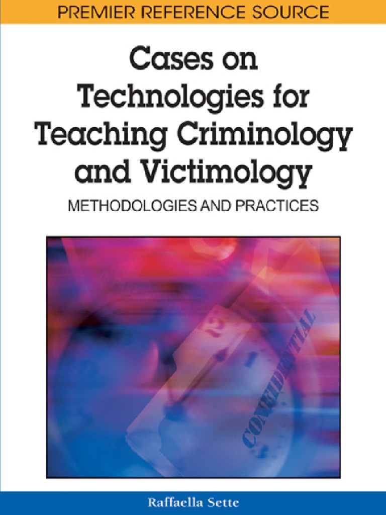 Cases Technologies Teaching Criminology y Victimology PDF Crime and Violence Crime Thriller