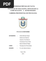 Cuestionario de Kretschmer