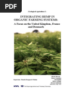 Integrating Hemp in Organic Farming 