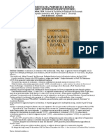 ALIMENTAȚIA POPORULUI ROMÂN - Dr. Ioan Claudian (Note de Lectură - Rezumat)