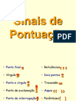 Sinais de Pontuacao