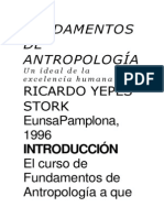 Fundamentos de Antropología