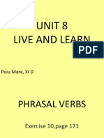 UNIT 8 Phrasal Verbs