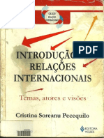 Introduçao Às Relaçoes Internacionais: Teorias, Atores e Visões