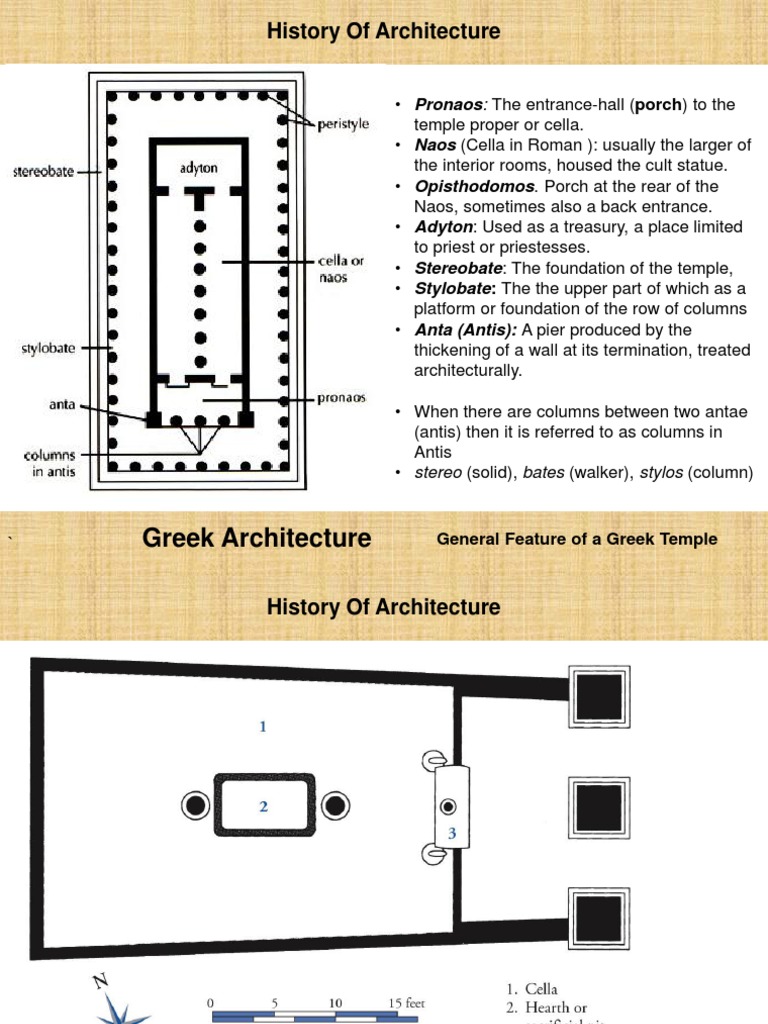 Greek Temple Architecture Overview | PDF | Religion & Spirituality