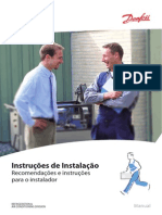 guia de instalação Danfoss