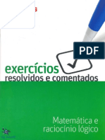 Exercícios resolvidos e comentados - Matemática e Raciocínio LógicoPag19