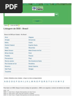 Códigos DDD e DDI por Países | PDF | Entidades Territoriais ...