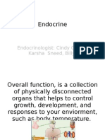 Endocrine: Endocrinologist: Cindy Garcia, Karsha Sneed, Billy