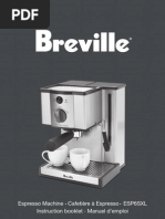 Download Breville ESP6SXL Manual by Breville SN20862197 doc pdf