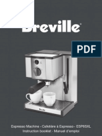 Breville ESP6SXL Manual