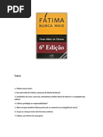 Fátima nunca mais
