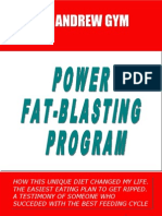 Andrew Gym Power Fat Blasting Program
