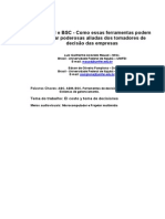 ABC, ABM e BSC, Ferramentas de Decisão Das Empresas