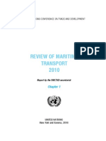 Review of Maritime Transport 2010 Chapter 1-Developments in International Sea Port Trade