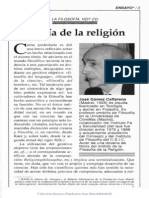 Gomez Caffarena - Filosofia de La Religion PDF