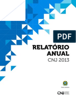 Relatorio Anual Cnj 2013