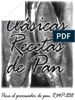 40125527 Maquina Para Pan Recco Rmp 838 Recetas y Manual