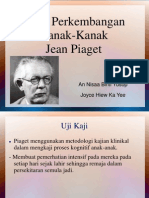 Rumusan Teori Perkembangan Kognitif Kanak-Kanak J. Piaget