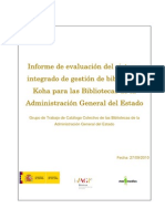 Informe Evaluacion Koha Web