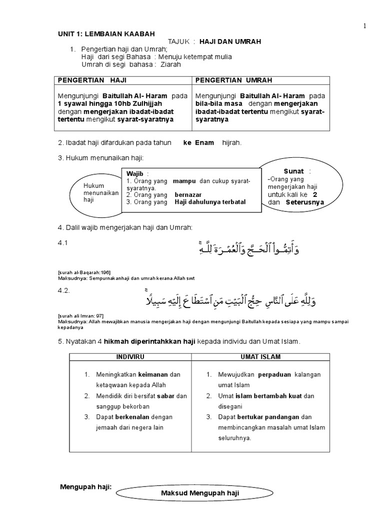 Nota Haji Pdf