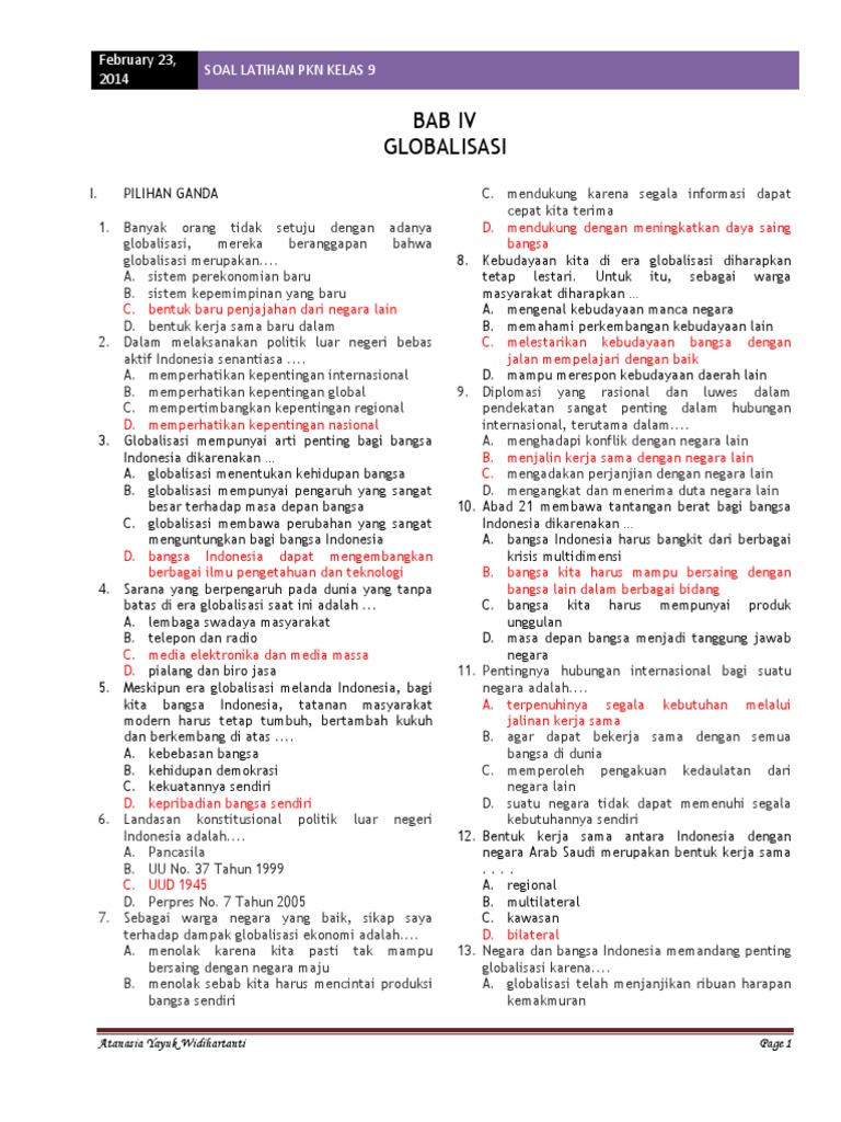 29 Contoh Soal Bahasa Indonesia Kelas 12 Beserta Jawabannya Kumpulan Contoh Soal