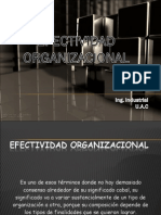 Efectividad Organizacional