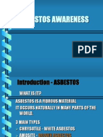 Asbestos Awareness Training