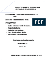 Ensayo de Psicologia y Desarrollo Infantil