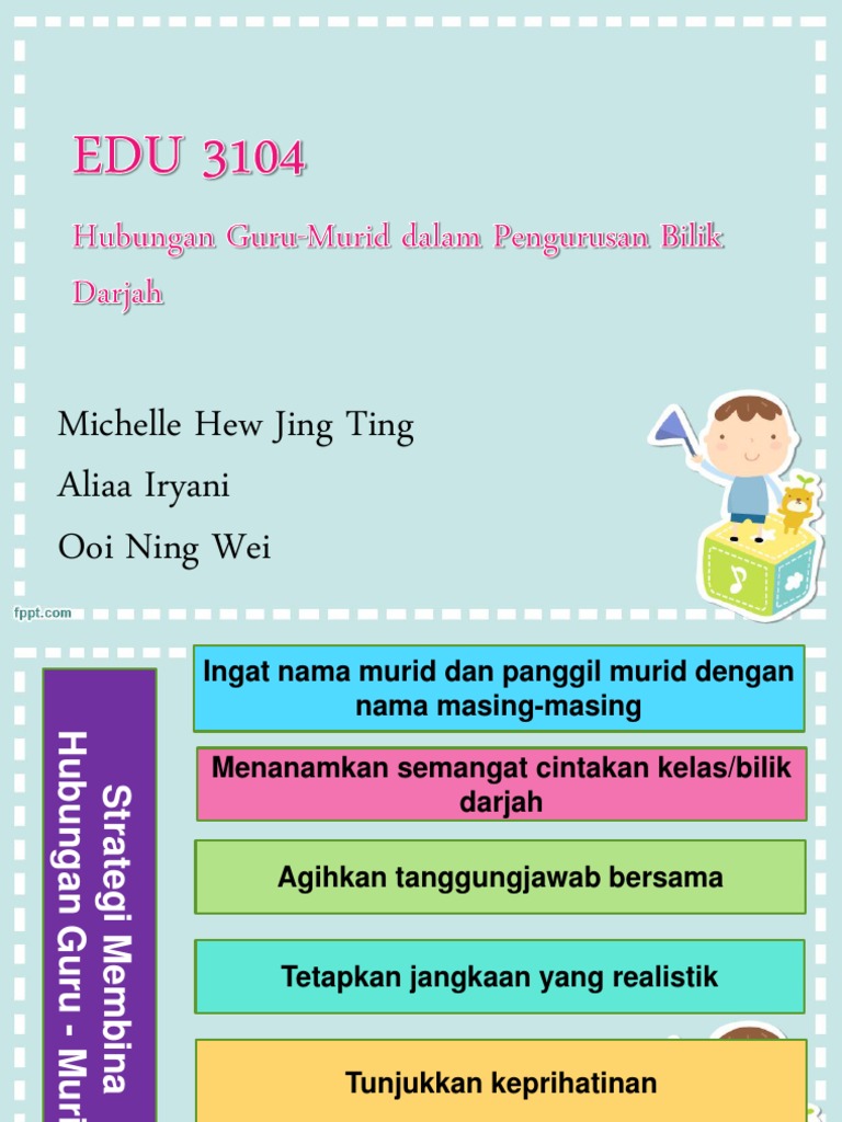 Strategi Membina Hubungan Guru Murid Pdf