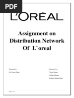 Distribution Loreal