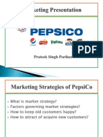 Marketing Strategies of Pepsico