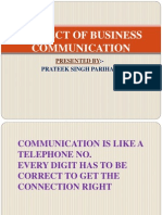 Communication Is Like A Telephone No., Every Digit Has To Be Correct To Get The Connection Right.