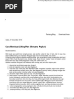 Download Cara buat lifting plan by spazzbgt SN208666801 doc pdf