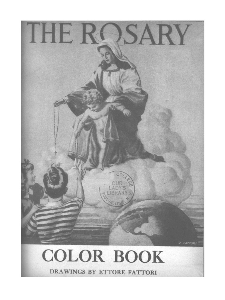 Rosary Color Book Sorrowful Mysteries | PDF | Rosary | Prayer