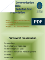 Technical Oral Presentation