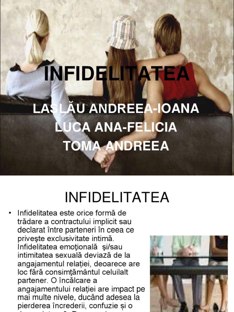 Prezentare Infidelitate | PDF