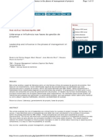 Liderança e Comunicação Eficaz em Gestão de Projetos PDF