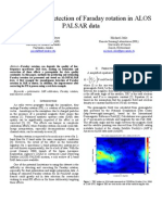 Prediction and Detection of Faraday Rotation in ALOS PALSAR Data